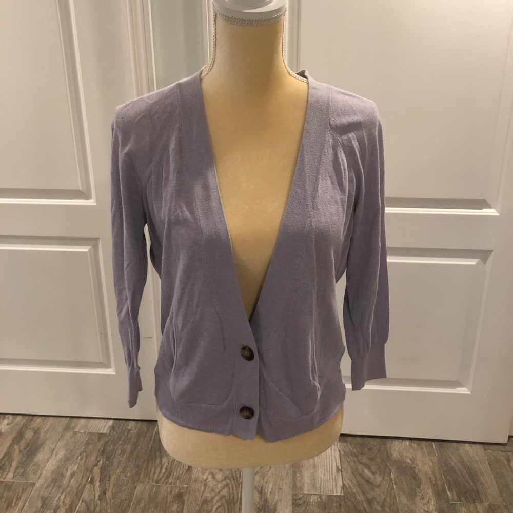 Lavender Lightweight Cardigan